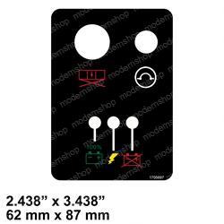 1705697: Aftermarket Gradall Decal - LED (overload)
