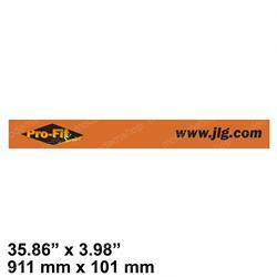 1705850: Aftermarket Jlg Decal Platform Color (Pro-Fit)