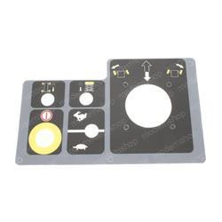 1705914: Aftermarket Gradall Decal - Platform Box