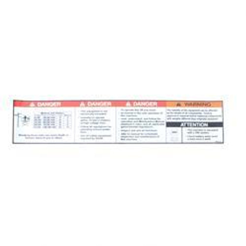 181112: Aftermarket Terex Decal - Battery Box 181112: Aftermarket Terex Decal - Battery Box