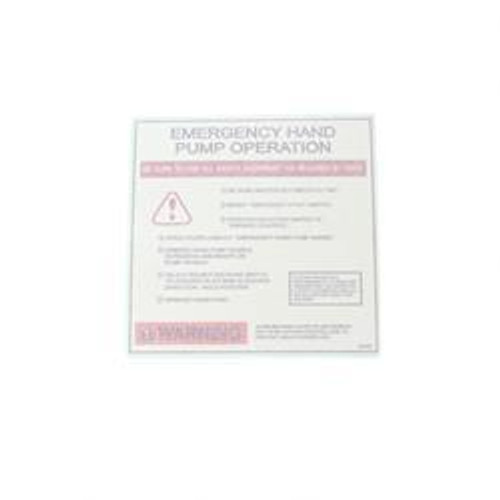 182107: Aftermarket Marklift Decal - Emergency 182107: Aftermarket Marklift Decal - Emergency