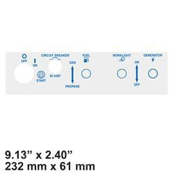 182819 | Aftermarket Terex Decal - Aerial Control Panel | The