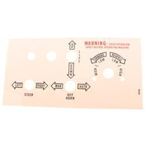 22009: Aftermarket Marklift Decal - Control Box Operation