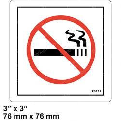 28171GT: Aftermarket Genie Decal - No Smoking