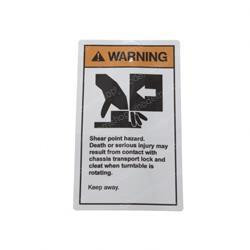 28178: Aftermarket Genie Decal Warn Shear Turntable