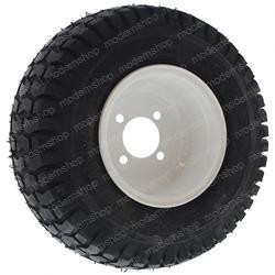 28757G03: Aftermarket Cushman Tire+Wheel  - 18X8.5-8 4 Ply