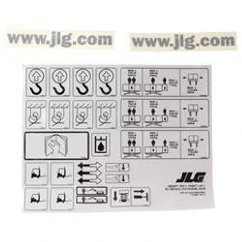 2902071: Aftermarket Gradall Decal Pictogram 20/26 E2 Kit 2902071: Aftermarket Gradall Decal Pictogram 20/26 E2 Kit