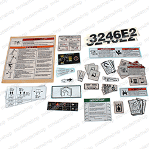 2910255: JLG DECAL KIT (DOM/CSA)