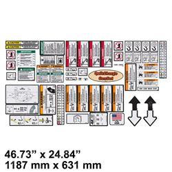 2910272: Aftermarket Gradall Decal (dom) E/m 45 A/aj