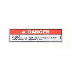 29489: Aftermarket Genie Decal Danger Fall Hazard