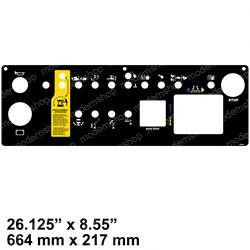 29799: Aftermarket Genie Decal - Plat.control Panel