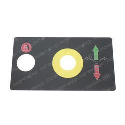 3078146110: Aftermarket Haulotte Decal - Control Panel