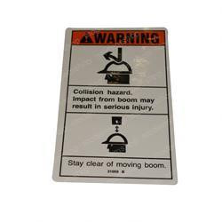 31059: Aftermarket Genie Decal - Warning Collision