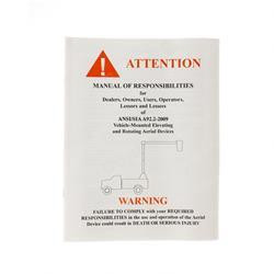 3128934: Aftermarket Gradall Ansi Manual A92.2-2021 Vh/trlr