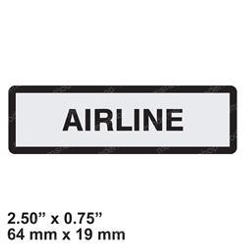 3251158: Aftermarket Jlg Nameplate Airline 3251158: Aftermarket Jlg Nameplate Airline