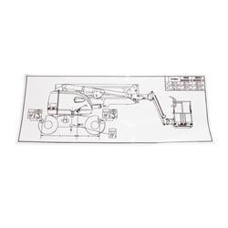 3252768: Aftermarket Gradall Nameplate Lift Dia (dom)