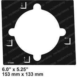 4110360: Aftermarket JLG Decal Rear Joystick Overlay 64