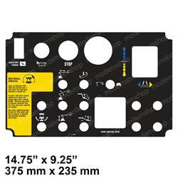 43036: Aftermarket Genie Decal Platform Control Panel