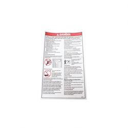48719: Aftermarket Genie Decal Danger Gen Safety Pcp