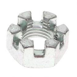 50209G1: Aftermarket Cushman Utd-slotted Hex NUT-7/16-20