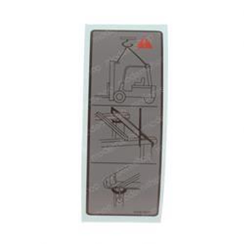 57879-10921-71: Aftermarket Toyota Forklift Decal - Caution 57879-10921-71: Aftermarket Toyota Forklift Decal - Caution
