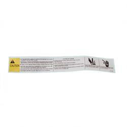 57882-13130-71: Aftermarket Toyota Decal - Battery Caution