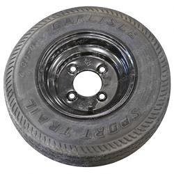 600450: Aftermarket E-Z-Go Tire+wheel - 4.80X8 Foamfill