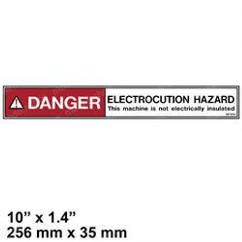 72531: Aftermarket Snorkel Decal - Electcaution Hazard 72531: Aftermarket Snorkel Decal - Electcaution Hazard