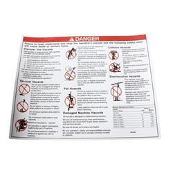 72843: Aftermarket Genie Decal - General Safety