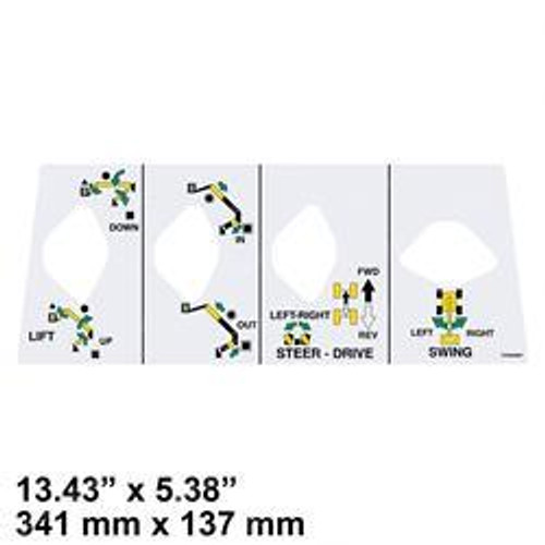 7376009667: Aftermarket Grove / Manlift Decal - Controllers