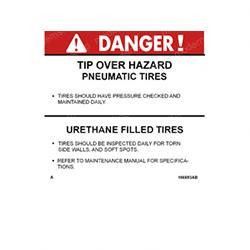 7664: Aftermarket Mec (Mayville Eng) Decal - Motion Updown Handy Dm