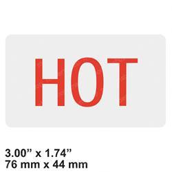 82224: Aftermarket Genie Decal Label Hot