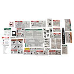82707: Aftermarket Genie Decal Kit - Safety GS2032+2632