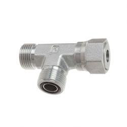 8R6LO-S: Aftermarket Parker Hose/Fitting Tee - Swivel