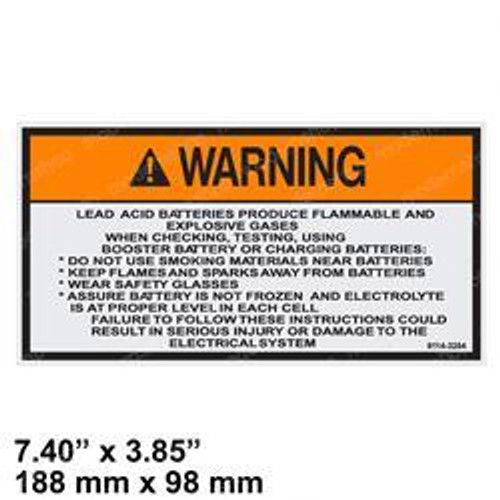 91143284: Aftermarket Gradall Decal - Warning