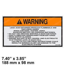 91143284: Aftermarket Gradall Decal - Warning