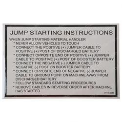 91143285: Aftermarket JLG Decal - Instruction