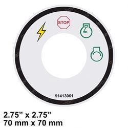 91413061: Aftermarket JLG Decal - Ignition Switch