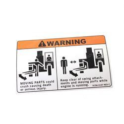 91563157: Aftermarket JLG Decal - Steered Wheels