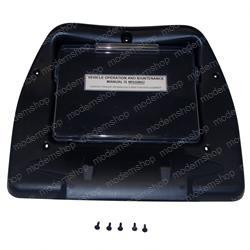 9301401018: Aftermarket Mitsubishi Forklift Back Panel Kit - Seat