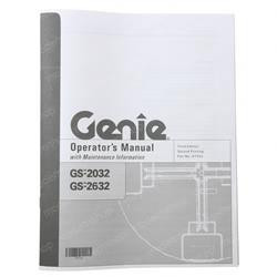 97552: Aftermarket Genie Manual - Operators GS2032/2632