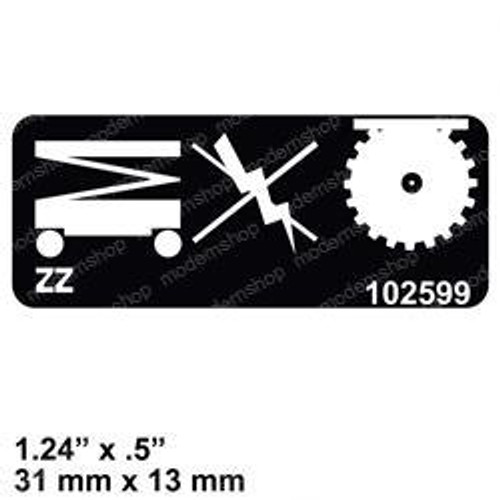 108333: Aftermarket Skyjack Decal - Lift/Off/Drive 108333: Aftermarket Skyjack Decal - Lift/Off/Drive