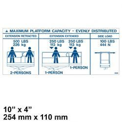 2588969: Aftermarket MEC (Mayville Eng) Decal - Platform Capacity