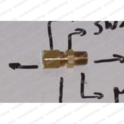 220003745: Aftermarket Yale Forklift Connector - Brass Male