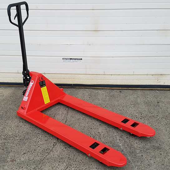 Modern Pallet Jack: Free Pickup and Bulk Pricing Options!
