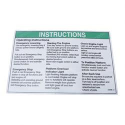219486 | Aftermarket Genie Decal-Op Inst-Ground-Aus | The Modern Shop