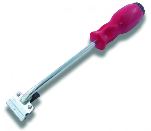 GT109- 1" Clip Scraper With Screwdriver Handle
This effective scraper will accommodate standard or stainless steel single edge blades as well as GT139 Plastic Razor Blades.