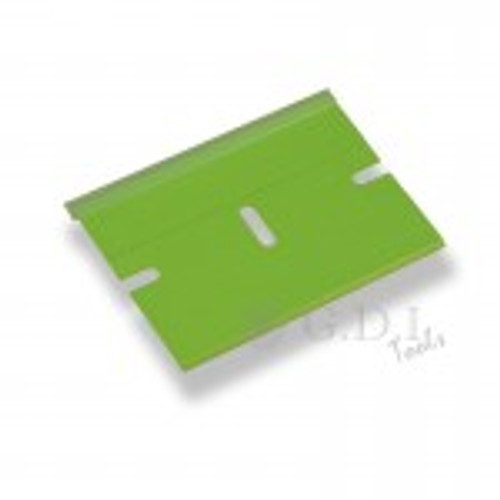 GT994- Big Blade (3'' x4'')
Jumbo size Plastic Razor Blade perfect for cleaning and removing film.