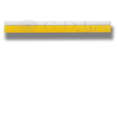 GT145S  18 1/2 Soft Dark Yellow Turbo Squeegee
Economy size squeegee usually cut to shorter 4-5 lengths before use. Used for removal of application solution during the installation process.