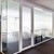 Dual Line Gradient I  Etched or White Frost (PVD7510-0001)
Our Dual Line Gradient I is available in both Etched Glass and White Frost. It also comes in both 60in and 30in widths, so you can get the right privacy for your space. The 60in wide design consists of a 22in wide line in the center with lines on either side gradating down from 2in wide to ¼in wide, spaced ¾in apart. The 30in wide is the same design at exactly half the size. Whether you choose etched or frost, it is a simple yet stylish way to add a little privacy to your home or office while still allowing lots of light.
